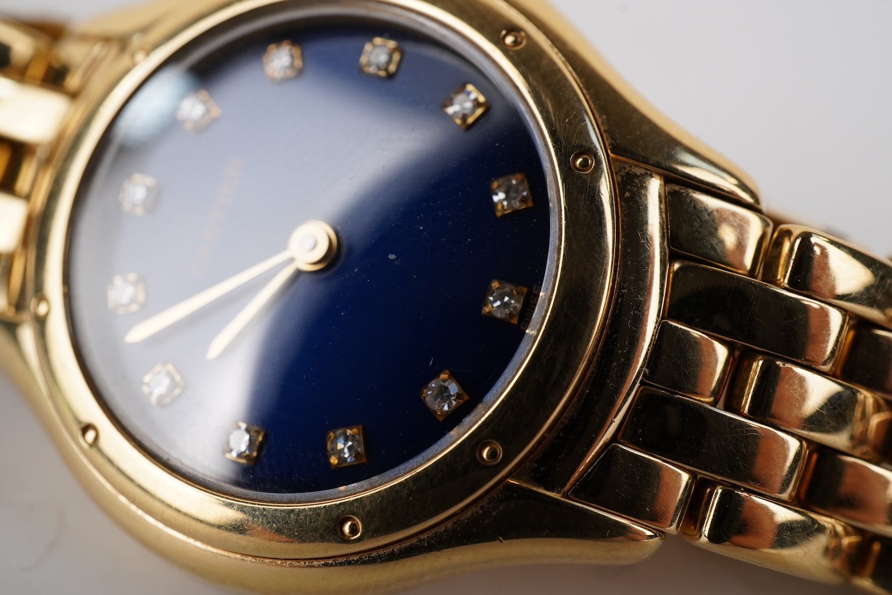 Cartier, a lady's 18ct gold and diamond 'Panthère Cougar' wristwatch, ref. 887906